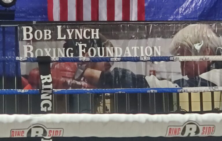 Bob Lynch Boxing Foundation banner